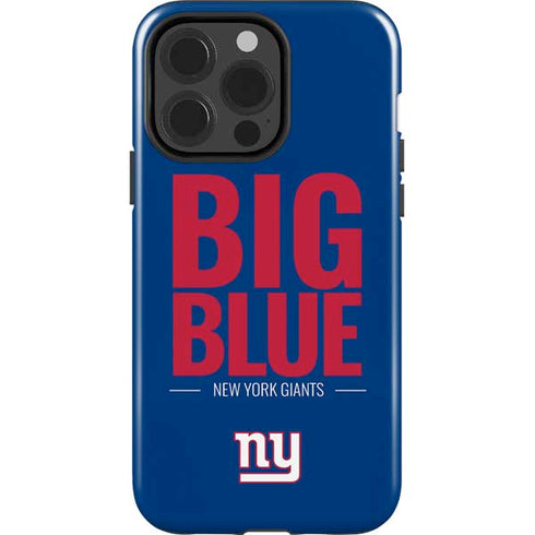 NFL New York Giants Team Motto iPhone 15 Pro Impact Case